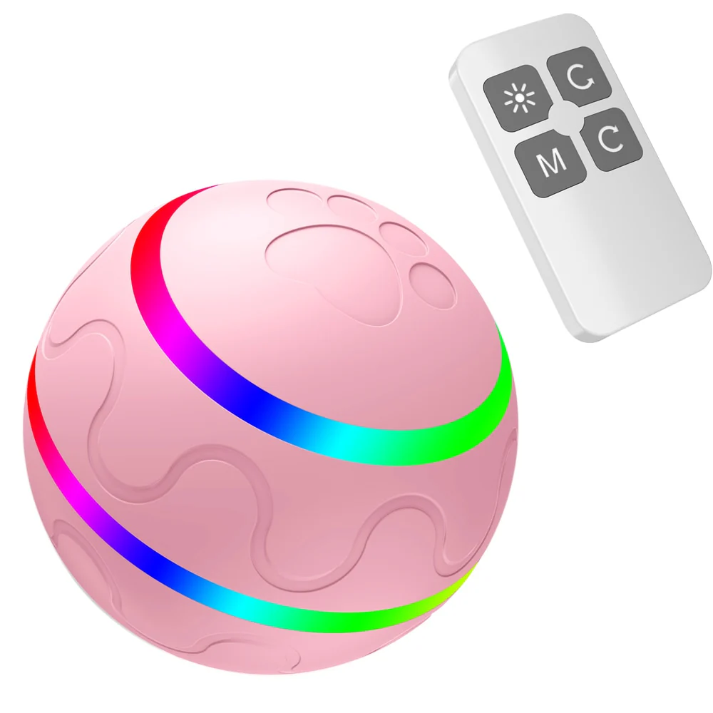 Smart interactive Pet Toy for Dog Cat Ball USB Rechargeable Funny Electric Automatic Rotating Jumping Playing Funny Rolling Ball - Image 5