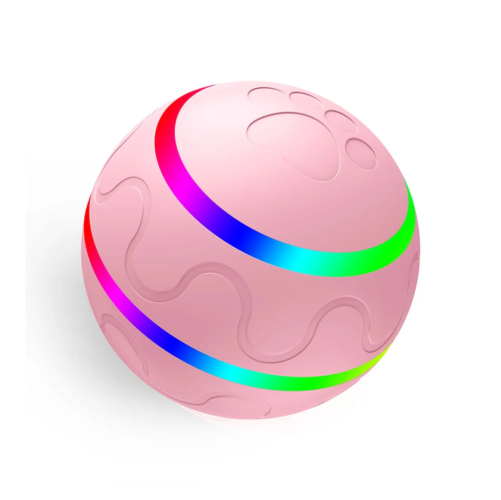Smart interactive Pet Toy for Dog Cat Ball USB Rechargeable Funny Electric Automatic Rotating Jumping Playing Funny Rolling Ball - Image 7
