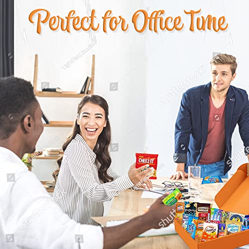 Snack Box Care Package (120 Count) Variety Snacks valentines day Gift Box - College Students,Back to school Military, Work or Home - Chips Cookies & Candy! Sweet Choice - Image 2