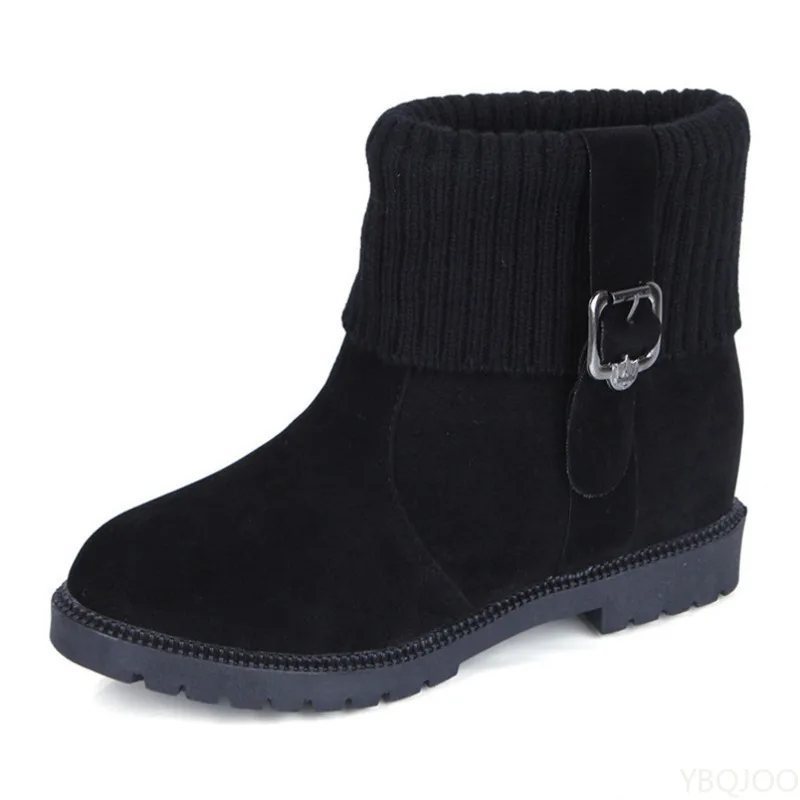 Snow boots women new autumn winter fashionable versatile round toe women's shoes simple comfortable women's short boots - Image 7