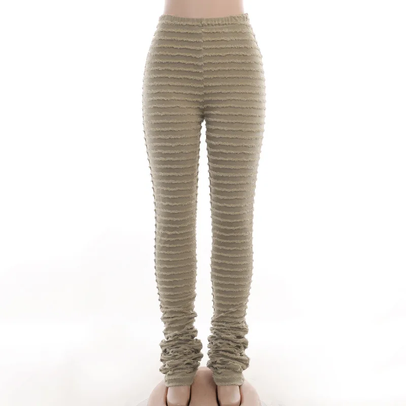 Soefdioo Striped Knitted Black Trousers Women Casual Soft Fleece High Waist Short Pants 2023 Female Bottoms Summer Shorts - Image 2