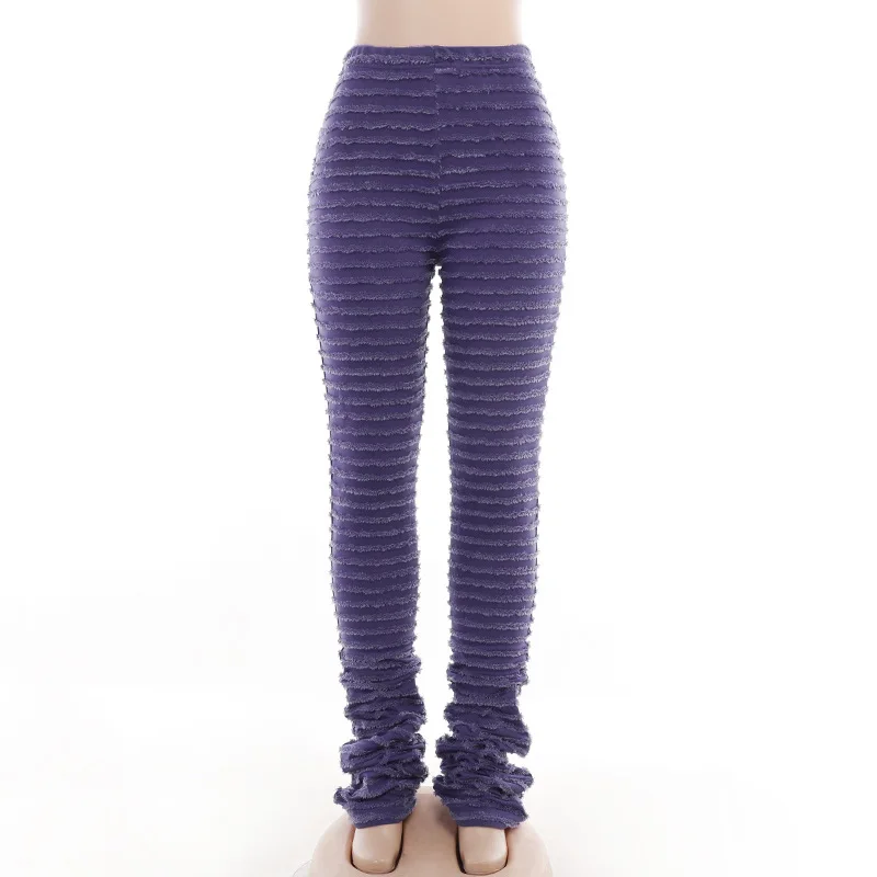 Soefdioo Striped Knitted Black Trousers Women Casual Soft Fleece High Waist Short Pants 2023 Female Bottoms Summer Shorts - Image 6
