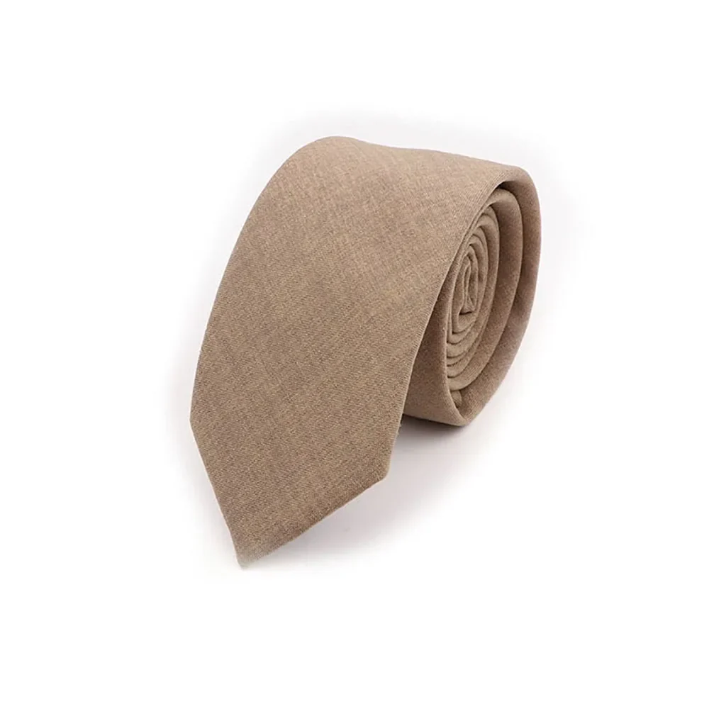 Solid Color Handmade Cotton Ties Men Necktie Striped Narrow Collar Slim Pink Sage Green Casual Tie Wedding Suit Accessories Gift - Image 13