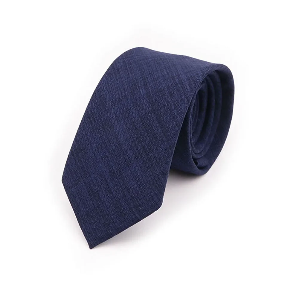 Solid Color Handmade Cotton Ties Men Necktie Striped Narrow Collar Slim Pink Sage Green Casual Tie Wedding Suit Accessories Gift - Image 33