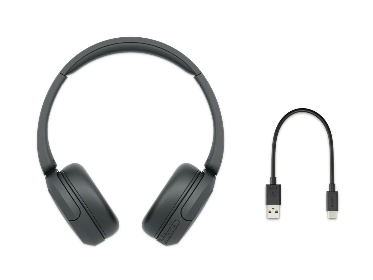 Sony WH-CH520 Wireless Headphones Bluetooth On-Ear Headset with Microphone, Black - Image 6