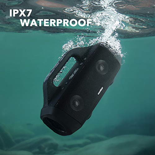 Soundcore Anker Motion Boom Waterproof Bluetooth Speaker with Titanium Drivers, BassUp Technology, IPX7, 24H Playtime, App, Built-in Handle, Outdoor Speaker for Camping, Pool, Beach, Backyard - Image 10