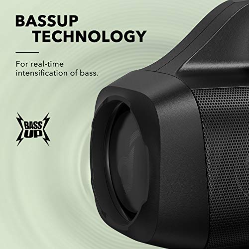 Soundcore Anker Motion Boom Waterproof Bluetooth Speaker with Titanium Drivers, BassUp Technology, IPX7, 24H Playtime, App, Built-in Handle, Outdoor Speaker for Camping, Pool, Beach, Backyard - Image 11