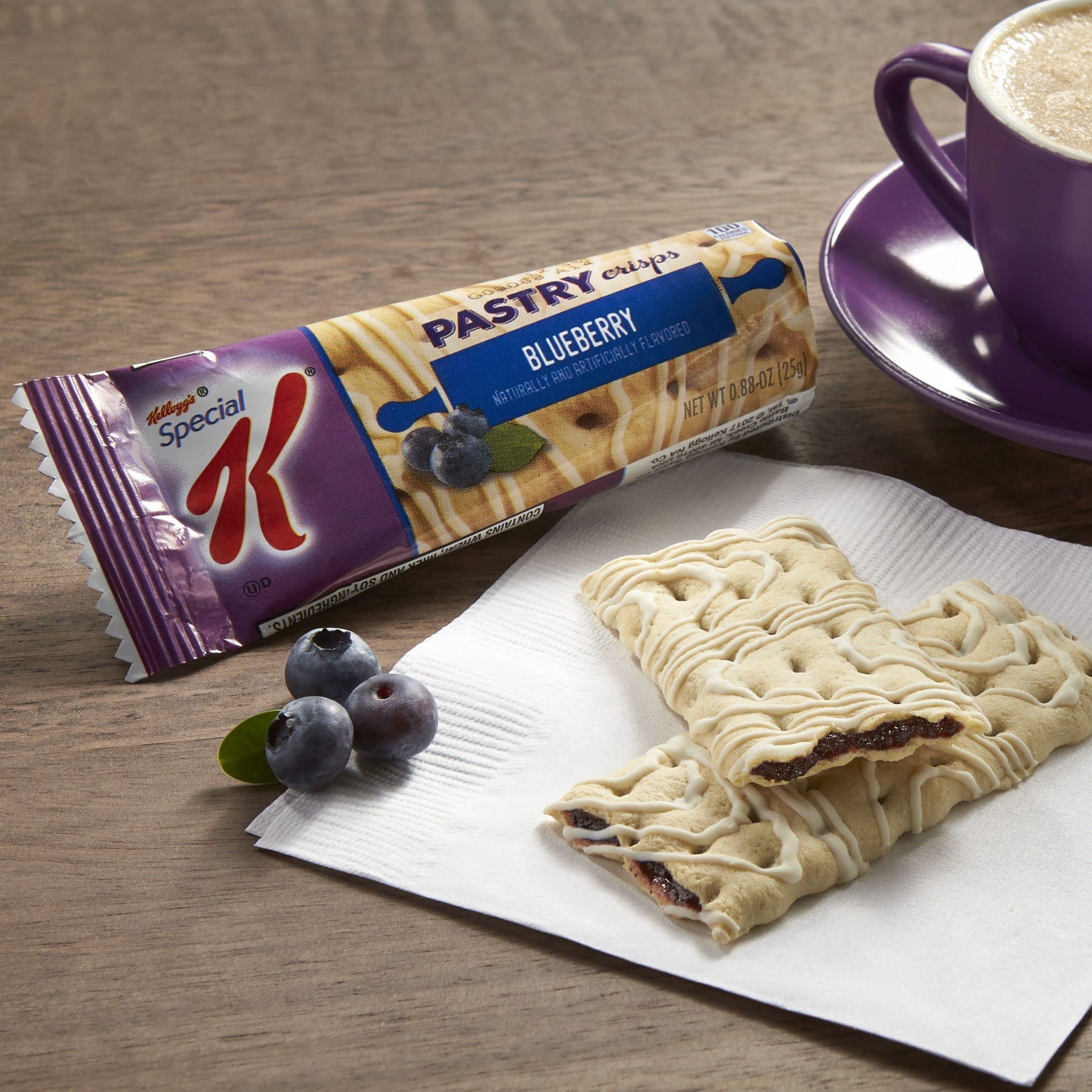 Special K Pastry Crisps, Breakfast Bars, 100 Calorie Snacks, Blueberry (8 Boxes, 96 Crisps) - Image 6