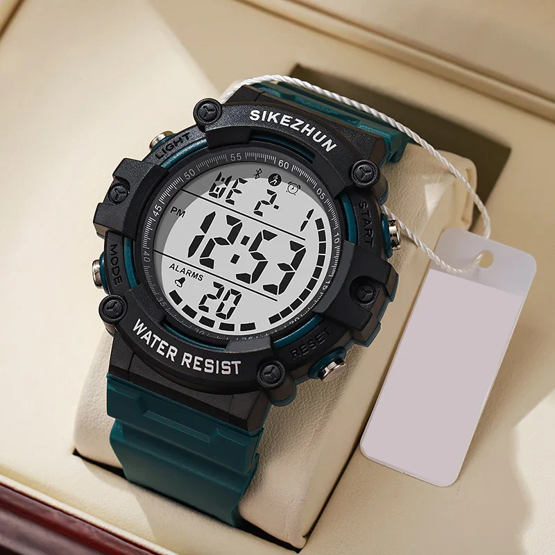 Sports Electronic Watch for Man Outdoor Sport Watch Stopwatch Waterproof Calendar Digital Clock Wristwatch for Boys Student Teen - Image 11