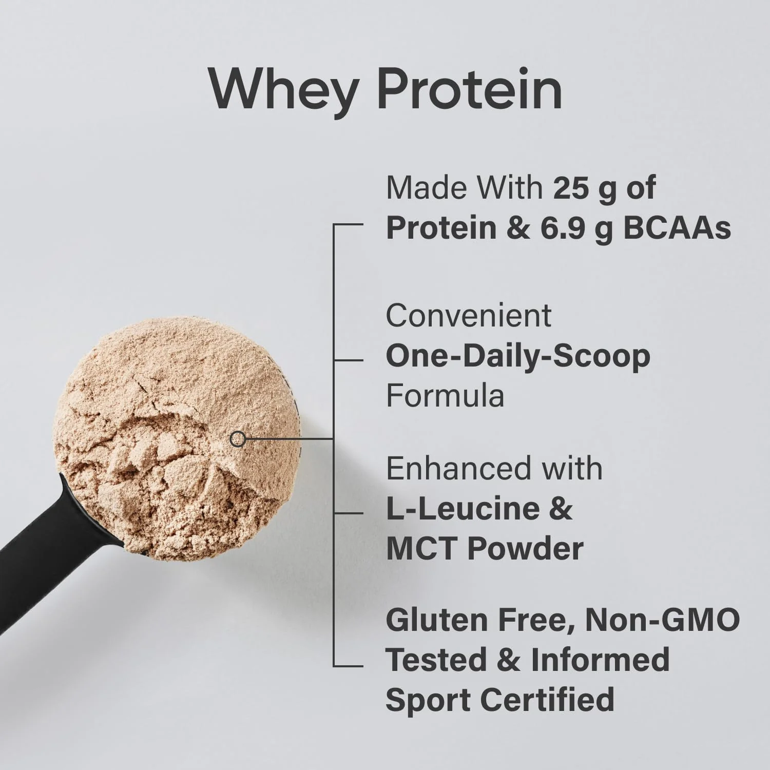 Sports Research Whey Protein - Sports Nutrition Whey Isolate Protein Powder for Lean Muscle Building & Workout Recovery - 5 lb Bag Bulk Protein Powder 25g per Serving - Dutch Chocolate, 60 Servings - Image 5