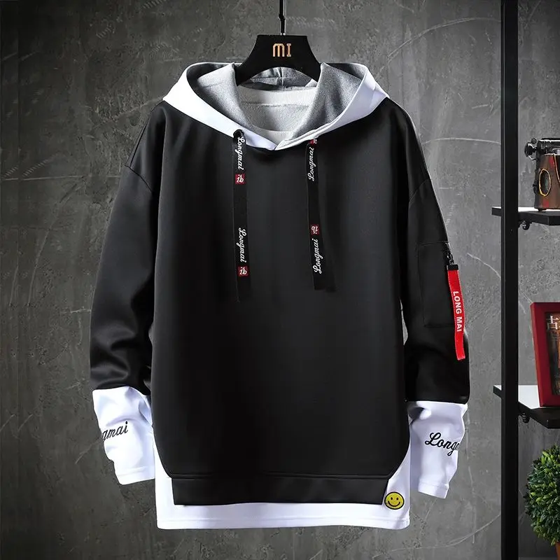 Spring Autumn Men's Hoodie Harajuku Fashion Korean Streetwear Sweatshirt Men Casual Men Clothing Trend Long Sleeve Hoodies Men - Image 6