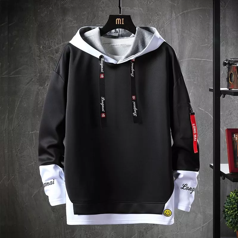 Spring Autumn Men's Hoodie Harajuku Fashion Korean Streetwear Sweatshirt Men Casual Men Clothing Trend Long Sleeve Hoodies Men - Image 7