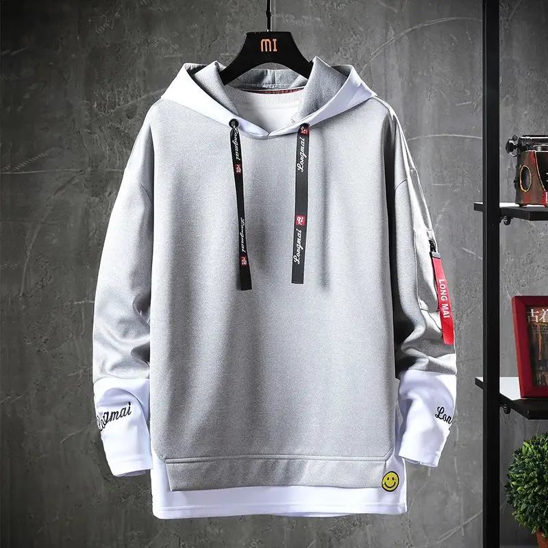 Spring Autumn Men's Hoodie Harajuku Fashion Korean Streetwear Sweatshirt Men Casual Men Clothing Trend Long Sleeve Hoodies Men - Image 9