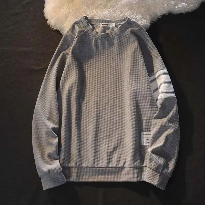 Spring Autumn Men's Sweatshirt Korean Fashion Streetwear English Long Sleeve Top Men Trend Men Clothing Harajuku Pullover Hoodie - Image 11