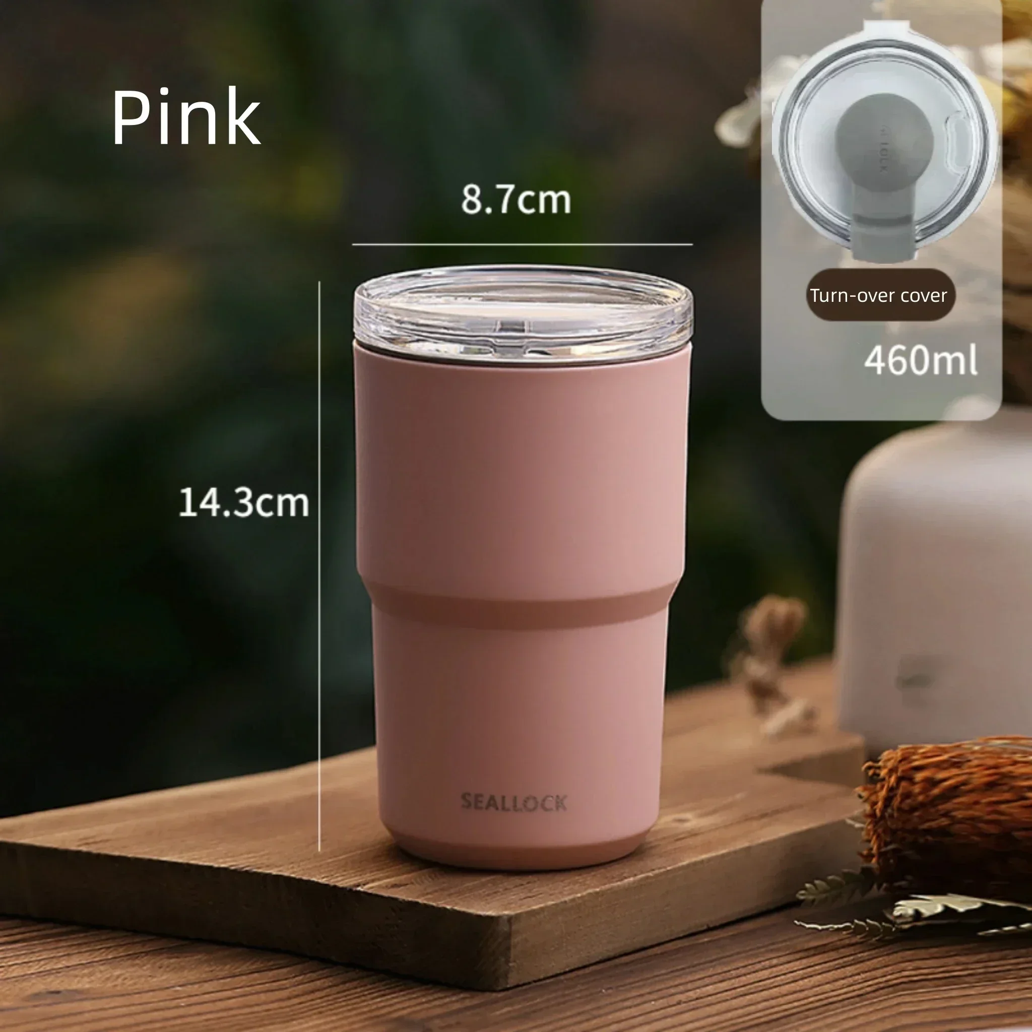 Stainless Steel Coffee Cup Double Layer Vacuum Insulation Cup Office Outdoor Portable Fashion Car Water Mugs for Friends Gifts - Image 7