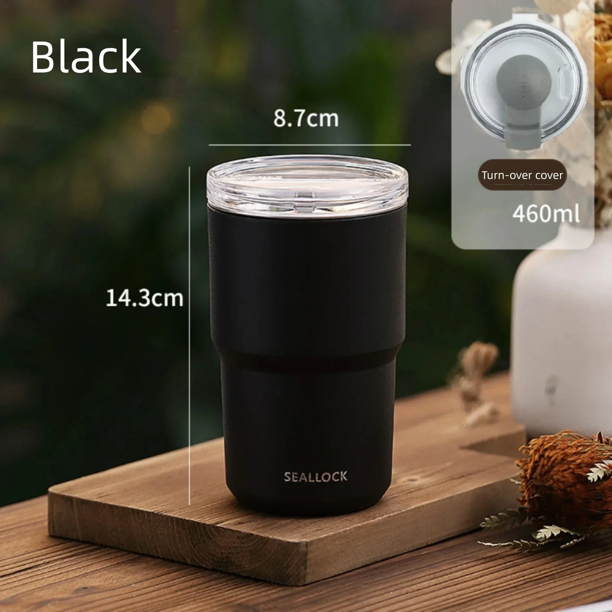 Stainless Steel Coffee Cup Double Layer Vacuum Insulation Cup Office Outdoor Portable Fashion Car Water Mugs for Friends Gifts - Image 9