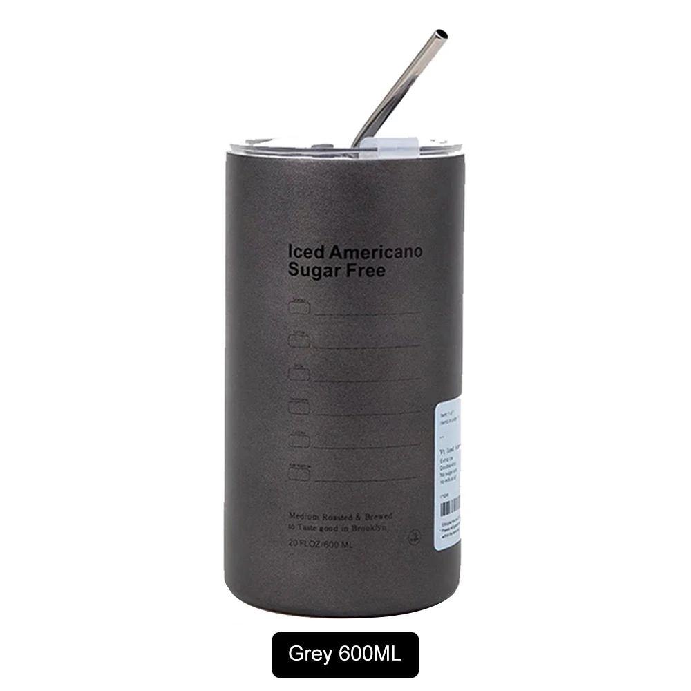 Stainless Steel Coffee Cup Thermoses Double Wall Vacuum Flask Insulated Cup Portable Ice American Coffee Mug Water Bottle - Image 9