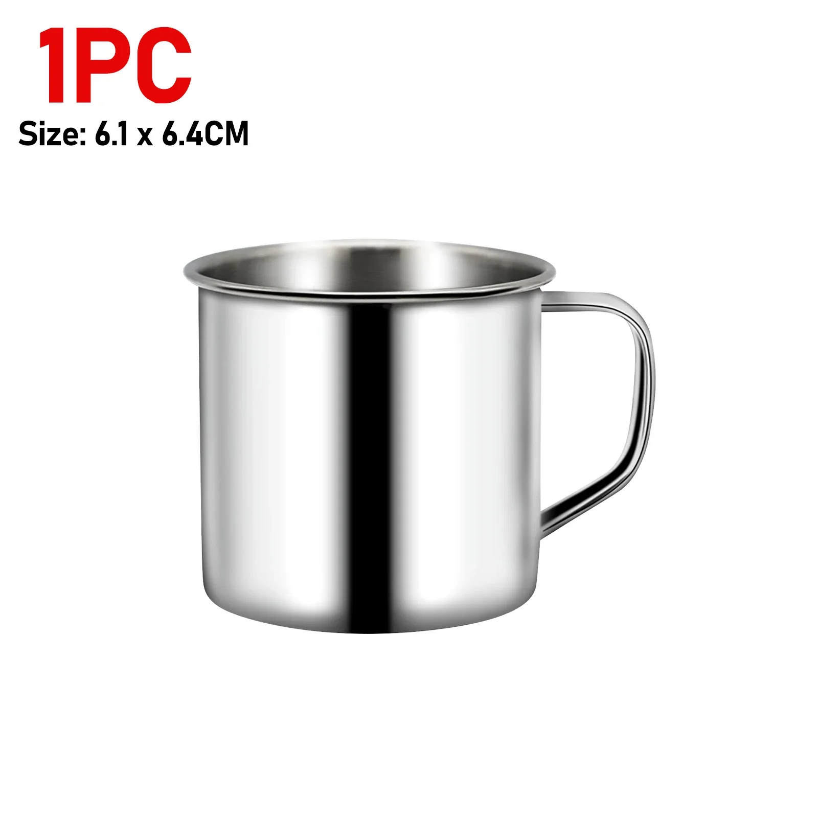 Stainless Steel Coffee Mugs Insulated Coffee & Tea Cup with Handles Shatterproof 200mL Metal Cup Mug Kitchen Accessories - Image 10