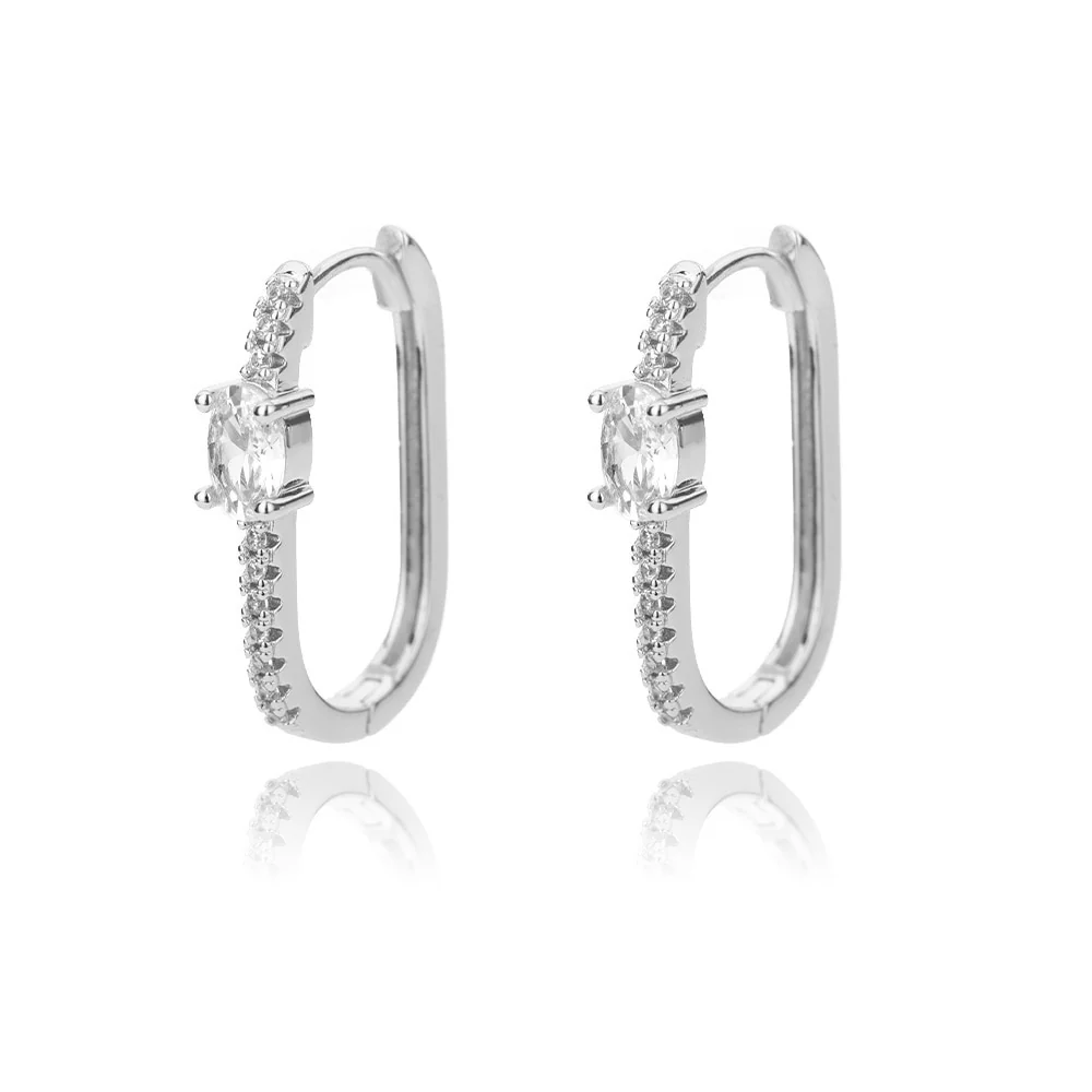 Stainless Steel Hook Earrings For Women Pin Minimalist Chic Baroque Style Elegant Female Jewelry Delicate Earring Gift 2023 - Image 16