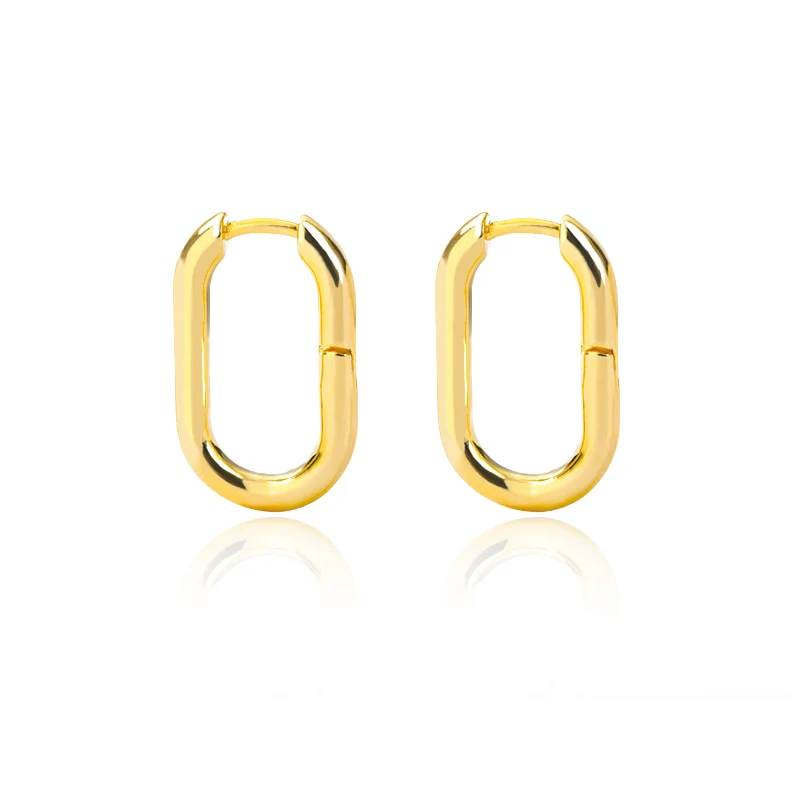 Stainless Steel Hook Earrings For Women Pin Minimalist Chic Baroque Style Elegant Female Jewelry Delicate Earring Gift 2023 - Image 26