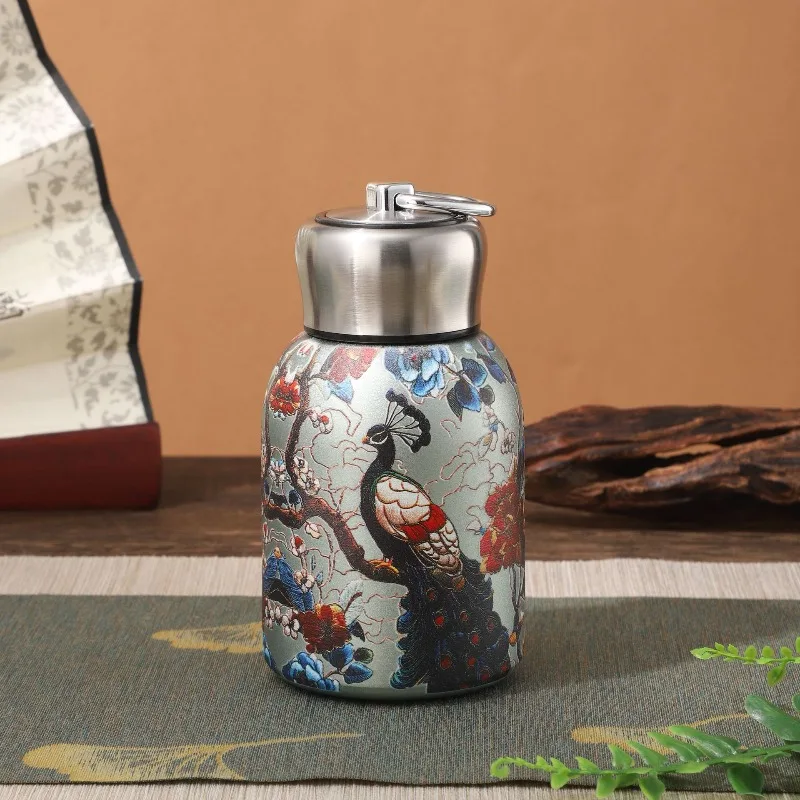 Stainless Steel Insulated Cup Home Fashion Outdoor Portable Insulated Handle Water Cup Car Simple Cup - Image 4