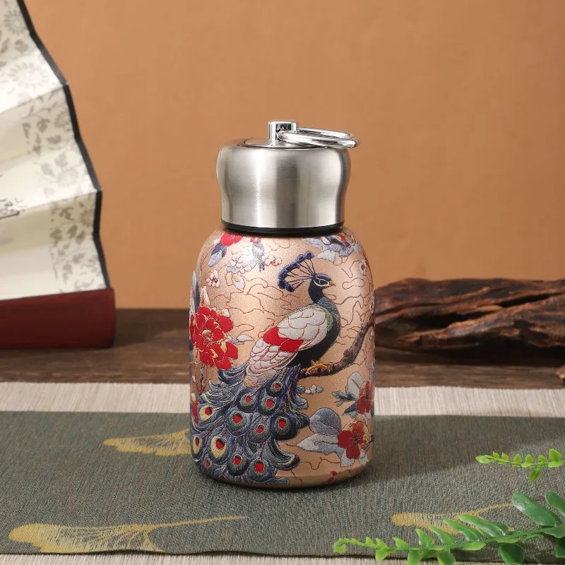 Stainless Steel Insulated Cup Home Fashion Outdoor Portable Insulated Handle Water Cup Car Simple Cup - Image 5