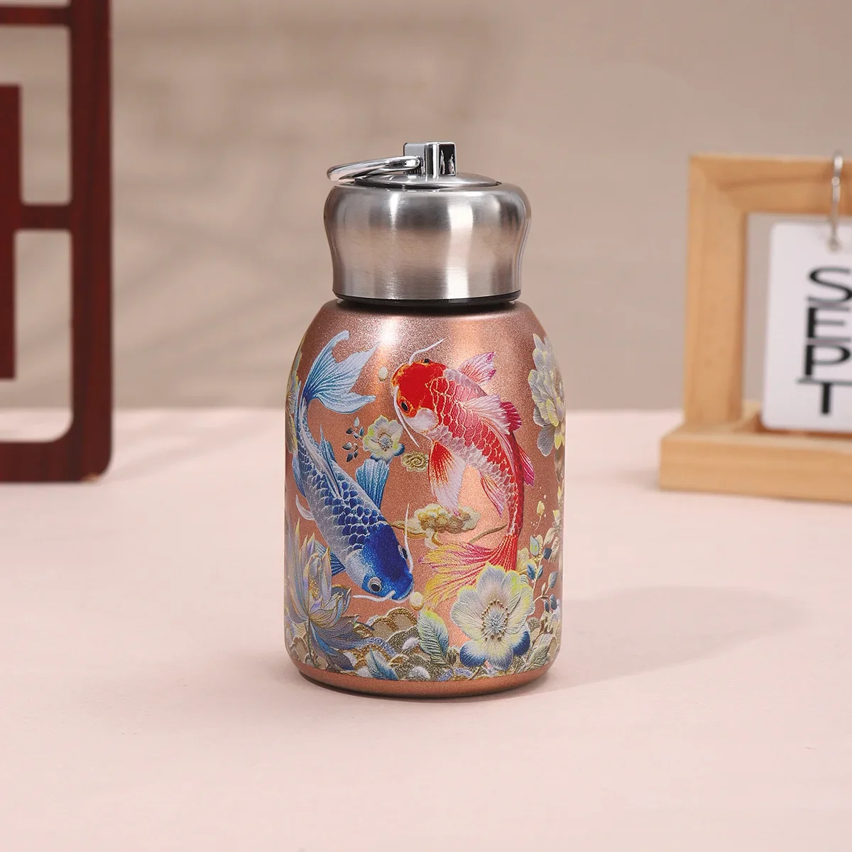Stainless Steel Insulated Cup Home Fashion Outdoor Portable Insulated Handle Water Cup Car Simple Cup - Image 9