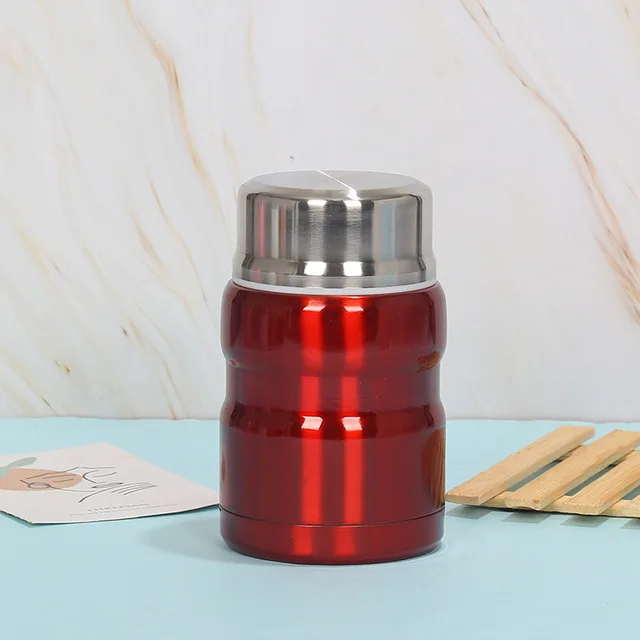Stainless Steel Insulation Lunch Box Soup with Spoon Containers Thermo Mug Thermo Cup 500ML 750ML Vacuum Flasks Thermosbeker - Image 7
