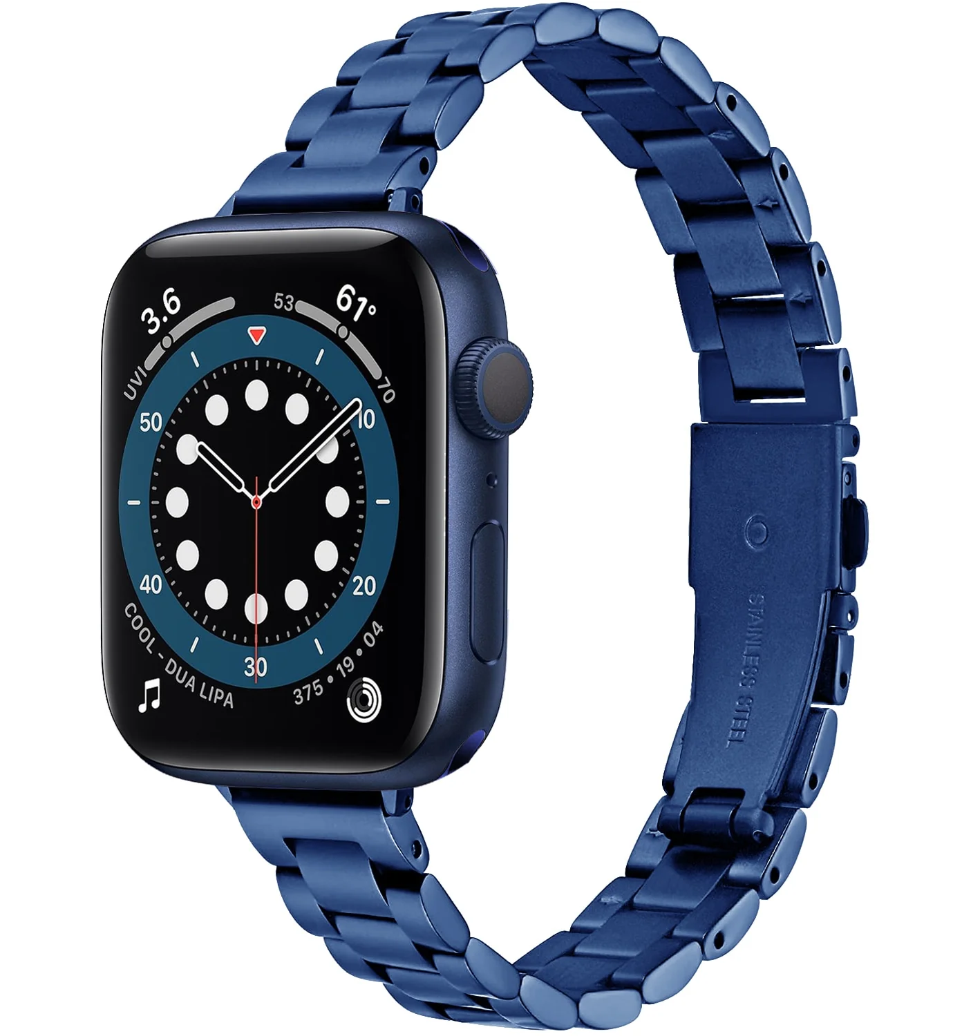 Stainless Steel Link Bracelet for Apple Watch Band 6 7 8 SE 40mm 41mm 44mm 45mm 49mm Women Slim Strap for iWatch 5 4 Accessories - Image 7