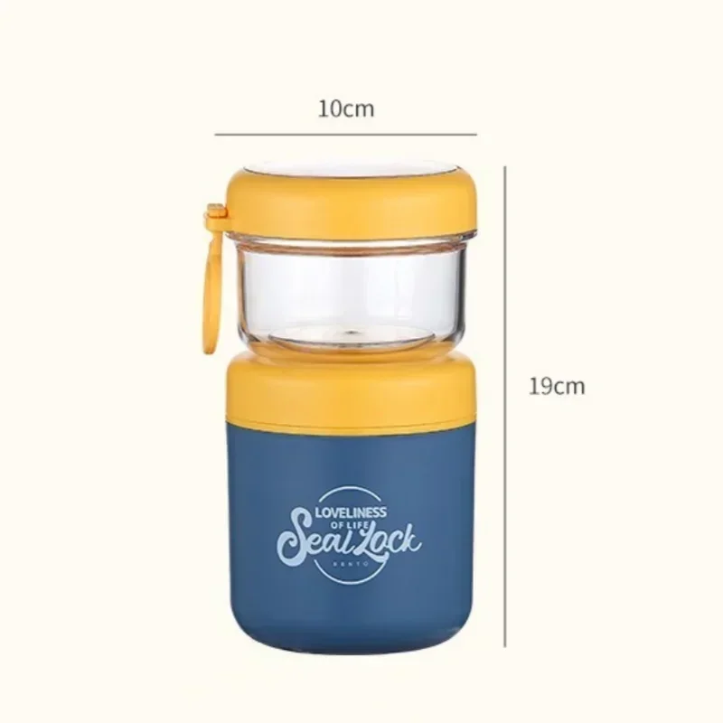 Stainless Steel Soup Cup Breakfast Oat Cups Students Office Workers Portable Milk Fruit Salad Cup Sealed Thermos Container - Image 6