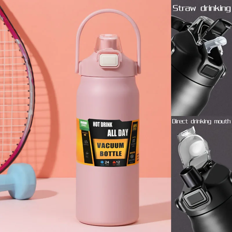 Stainless Steel Thermo Bottle 2.5L Large Capacity Thermo Water Portable 2500ml Vacuum Mug Thermos Insulated Cup 2L Tumbler 84oz - Image 10