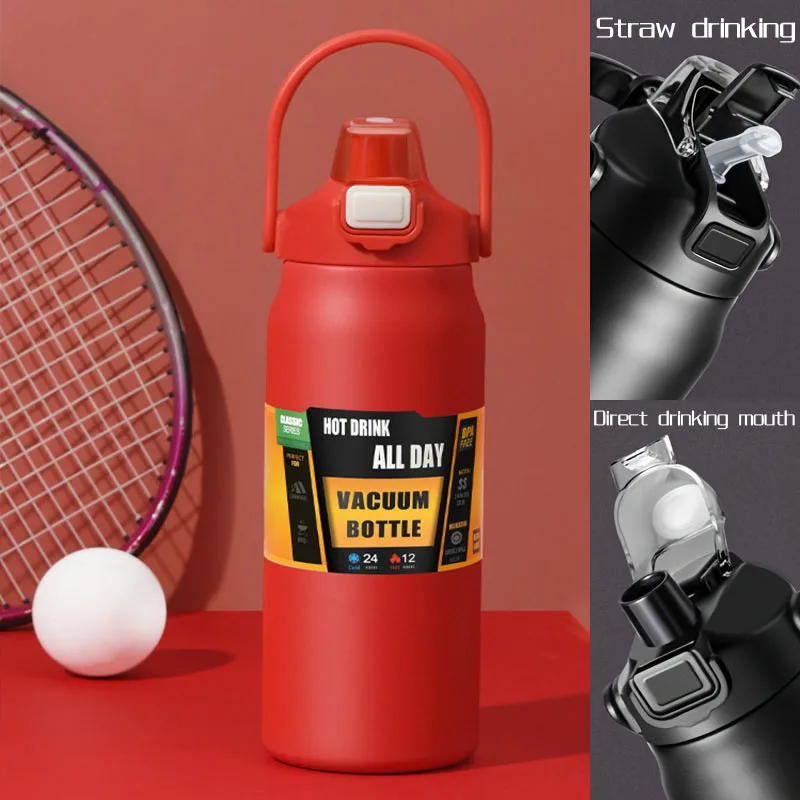 Stainless Steel Thermo Bottle 2.5L Large Capacity Thermo Water Portable 2500ml Vacuum Mug Thermos Insulated Cup 2L Tumbler 84oz - Image 11