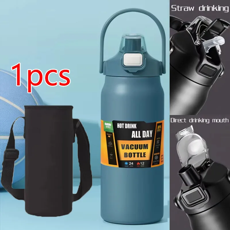 Stainless Steel Thermo Bottle 2.5L Large Capacity Thermo Water Portable 2500ml Vacuum Mug Thermos Insulated Cup 2L Tumbler 84oz - Image 12