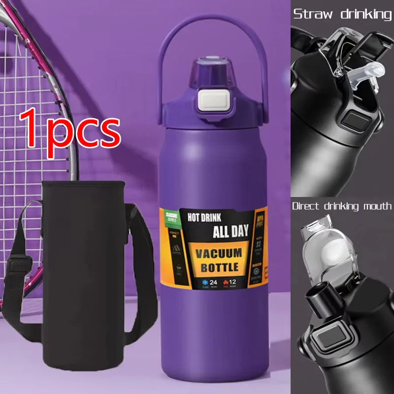 Stainless Steel Thermo Bottle 2.5L Large Capacity Thermo Water Portable 2500ml Vacuum Mug Thermos Insulated Cup 2L Tumbler 84oz - Image 14
