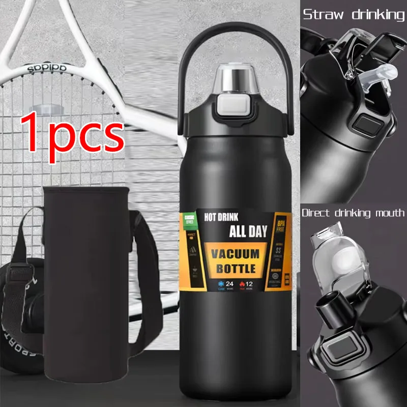 Stainless Steel Thermo Bottle 2.5L Large Capacity Thermo Water Portable 2500ml Vacuum Mug Thermos Insulated Cup 2L Tumbler 84oz - Image 16