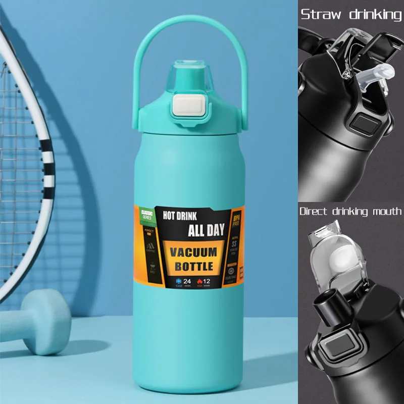 Stainless Steel Thermo Bottle 2.5L Large Capacity Thermo Water Portable 2500ml Vacuum Mug Thermos Insulated Cup 2L Tumbler 84oz - Image 18