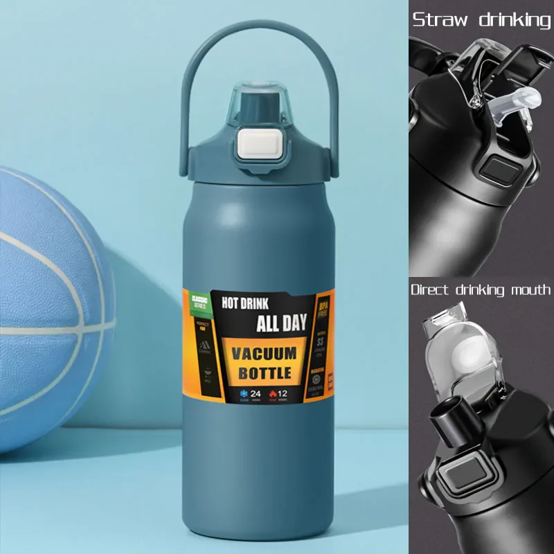 Stainless Steel Thermo Bottle 2.5L Large Capacity Thermo Water Portable 2500ml Vacuum Mug Thermos Insulated Cup 2L Tumbler 84oz - Image 19