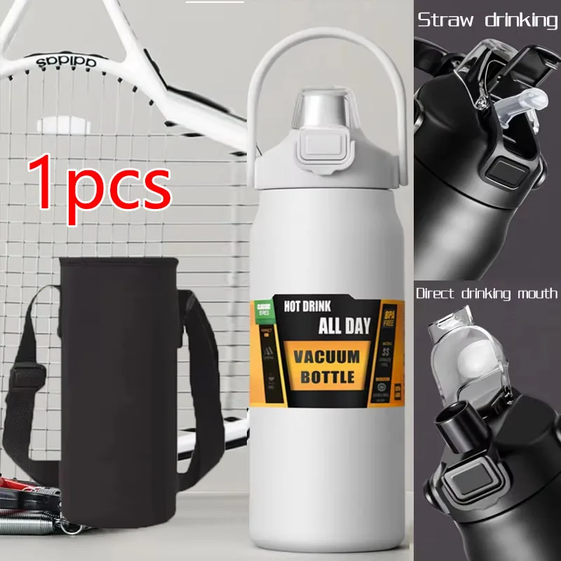 Stainless Steel Thermo Bottle 2.5L Large Capacity Thermo Water Portable 2500ml Vacuum Mug Thermos Insulated Cup 2L Tumbler 84oz - Image 20