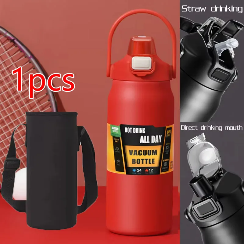 Stainless Steel Thermo Bottle 2.5L Large Capacity Thermo Water Portable 2500ml Vacuum Mug Thermos Insulated Cup 2L Tumbler 84oz - Image 21