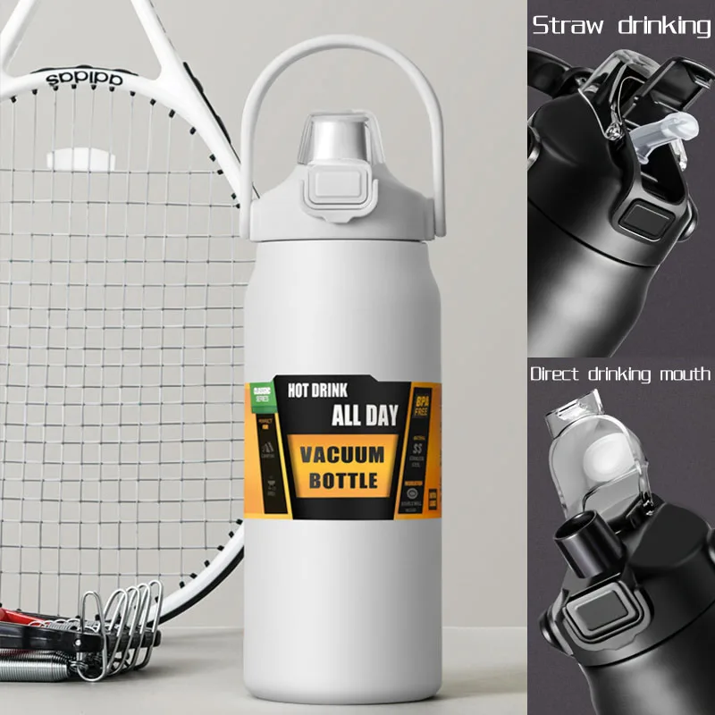 Stainless Steel Thermo Bottle 2.5L Large Capacity Thermo Water Portable 2500ml Vacuum Mug Thermos Insulated Cup 2L Tumbler 84oz - Image 22