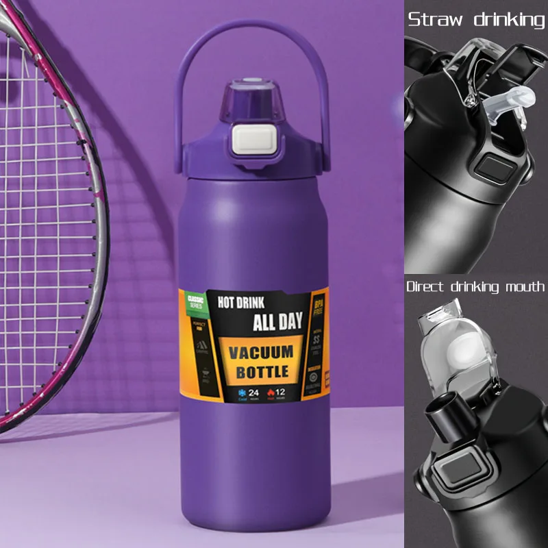 Stainless Steel Thermo Bottle 2.5L Large Capacity Thermo Water Portable 2500ml Vacuum Mug Thermos Insulated Cup 2L Tumbler 84oz - Image 24