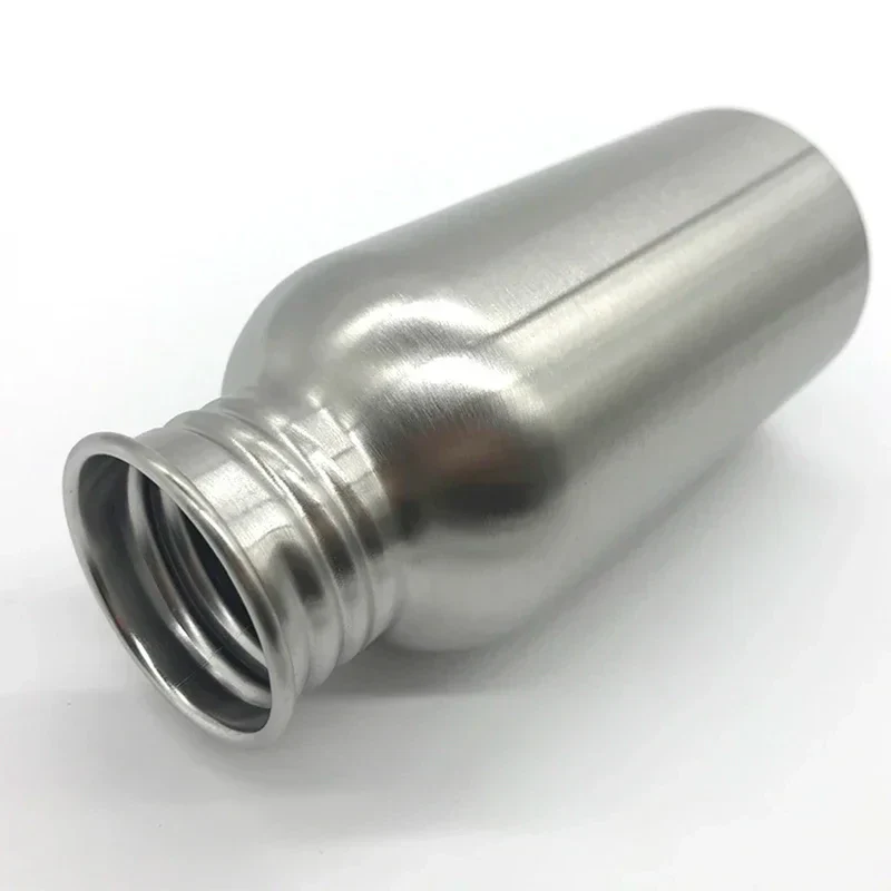 Stainless Steel Water Bottle with handle 1000ml/750ml/500ml/350ml Sport metal Flasks Travel Cycling Hiking Camping bicycle flask - Image 5