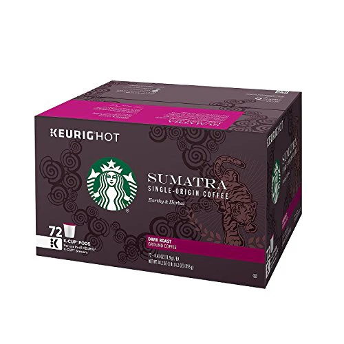Starbucks 72 Count Sumatra Coffee, 0.41 Ounce - Image 2