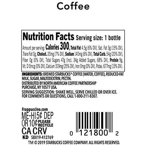 Starbucks Frappuccino Coffee Drink, Coffee, 13.7 fl oz Bottles (12 Pack) - Image 2