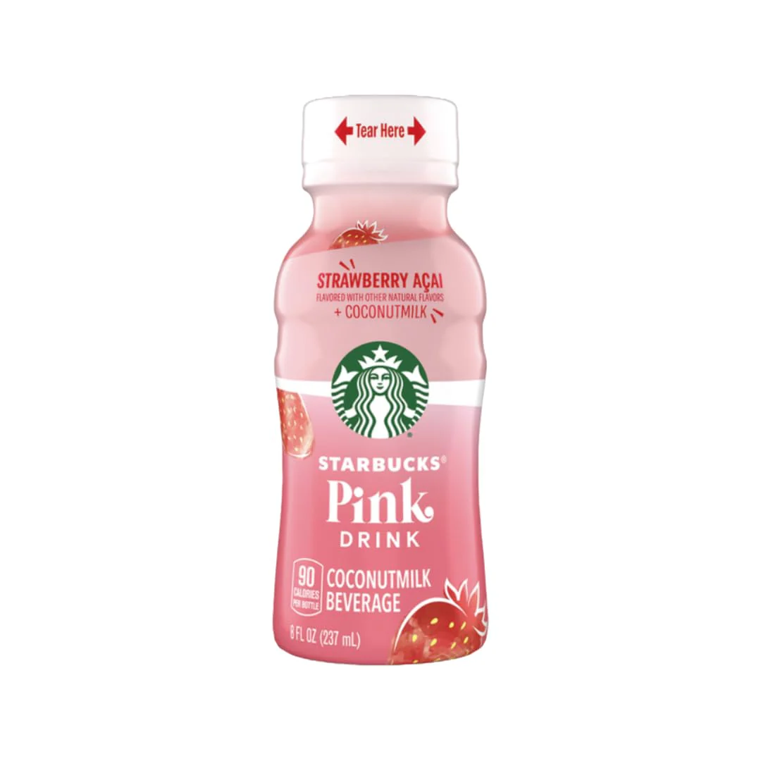 Starbuck's Pink Drink, Strawberry Acai Coconutmilk Beverage, 8 fl oz, 12 ct - Image 4