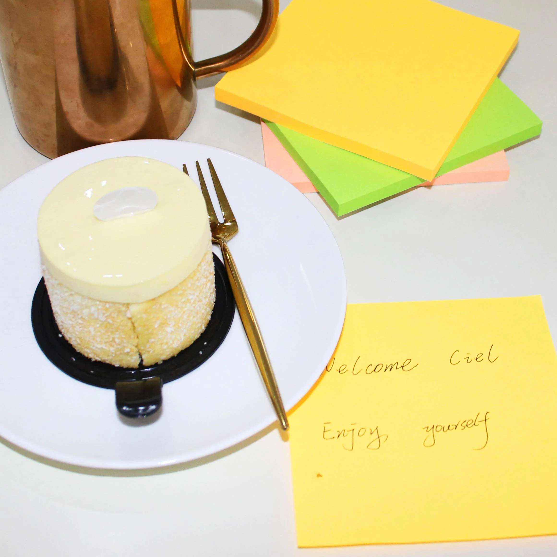 Sticky Notes 3x3 Inches,Bright Colors Self-Stick Pads, Easy to Post for Home, Office, Notebook, 82 Sheets/pad - Image 2