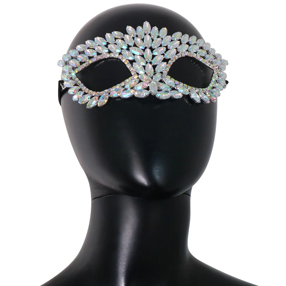 Stonefans Masquerade Mask for Crystal Venetian Party Decor Mardi Gras Sexy Masks Costume Accessory for Women Halloween Fashion - Image 6