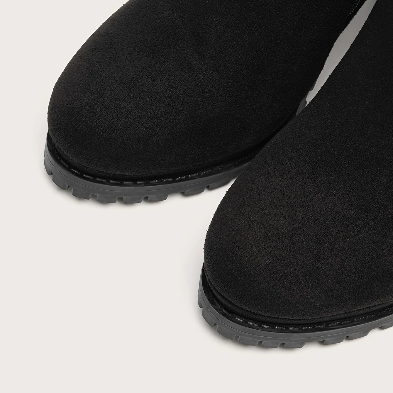 Stylish Pointed Toe Ankle Boots - Chunky Heeled, Platform, Side Zipper, Tound Toe, Comfortable Women's Footwear for Everyday Wear - Image 8