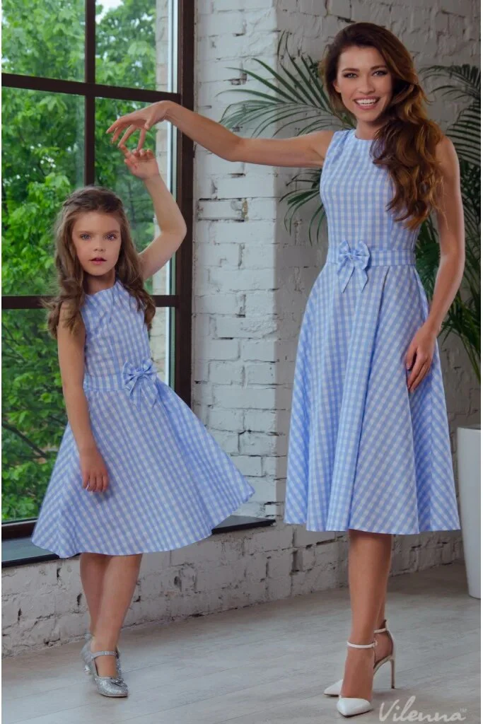 summer Mommy and me family matching mother daughter dresses clothes  mom dress kids child outfits mum sister - Image 2