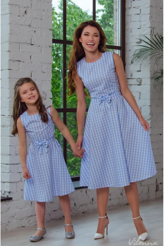 summer Mommy and me family matching mother daughter dresses clothes  mom dress kids child outfits mum sister - Image 4